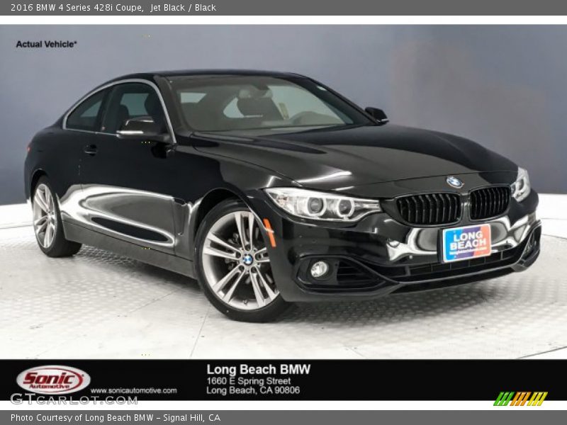 Jet Black / Black 2016 BMW 4 Series 428i Coupe