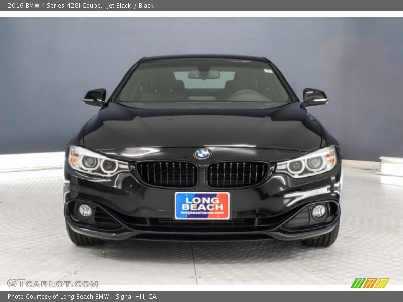 Jet Black / Black 2016 BMW 4 Series 428i Coupe