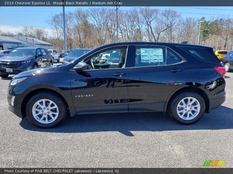 Mosaic Black Metallic / Medium Ash Gray 2019 Chevrolet Equinox LS