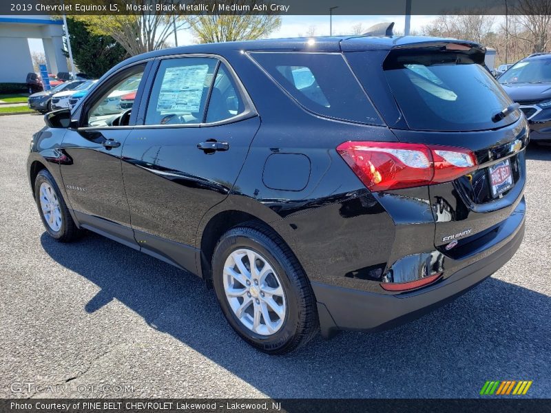 Mosaic Black Metallic / Medium Ash Gray 2019 Chevrolet Equinox LS
