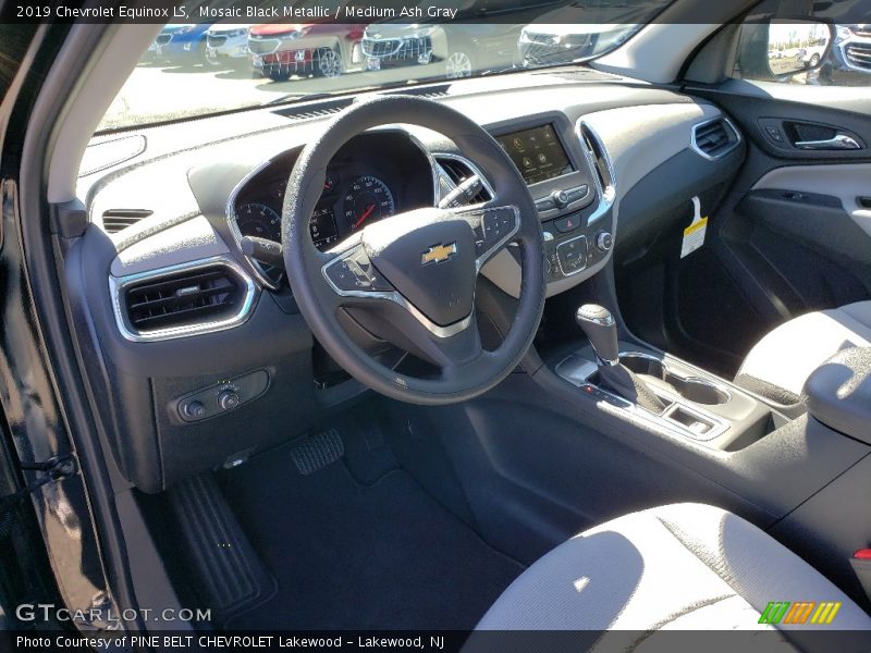 Mosaic Black Metallic / Medium Ash Gray 2019 Chevrolet Equinox LS