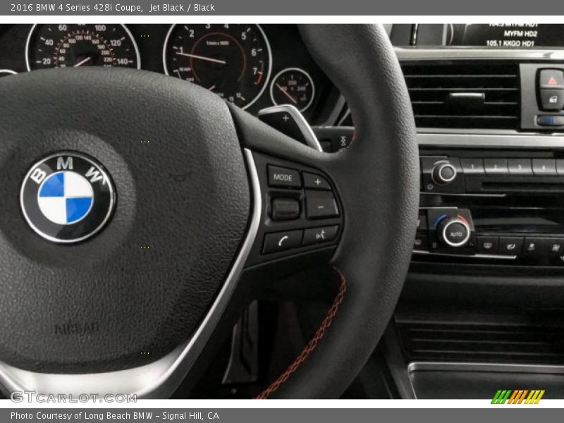 Jet Black / Black 2016 BMW 4 Series 428i Coupe