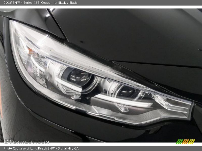 Jet Black / Black 2016 BMW 4 Series 428i Coupe