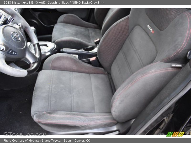 Sapphire Black / NISMO Black/Gray Trim 2013 Nissan Juke NISMO AWD