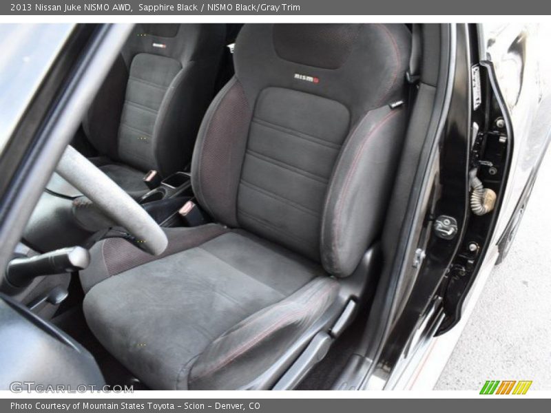 Sapphire Black / NISMO Black/Gray Trim 2013 Nissan Juke NISMO AWD