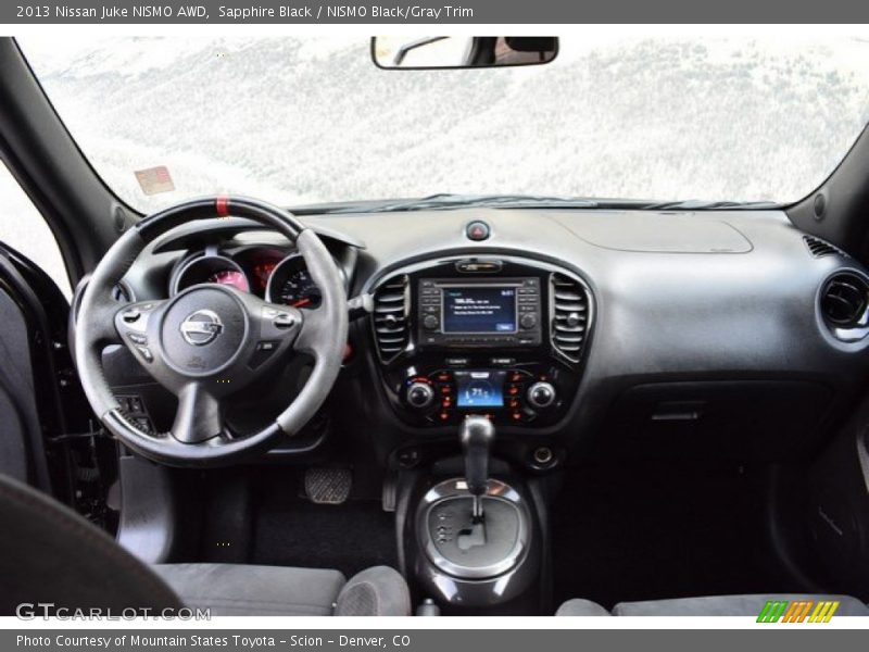 Sapphire Black / NISMO Black/Gray Trim 2013 Nissan Juke NISMO AWD