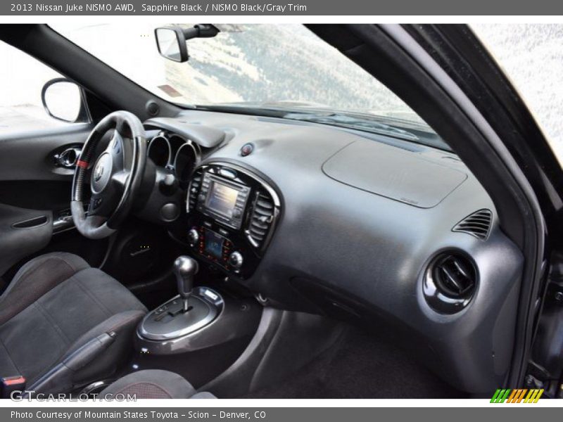 Sapphire Black / NISMO Black/Gray Trim 2013 Nissan Juke NISMO AWD
