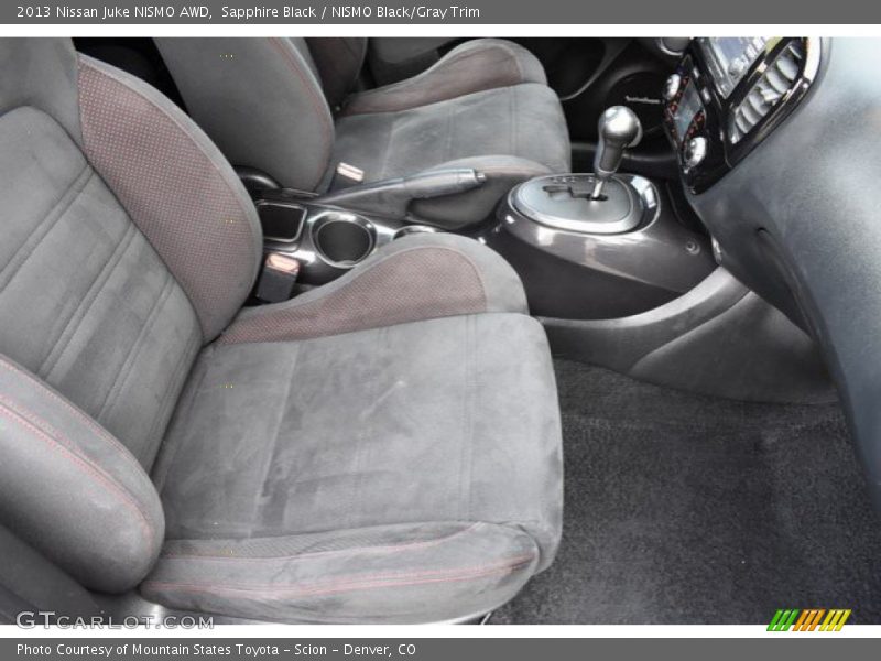 Sapphire Black / NISMO Black/Gray Trim 2013 Nissan Juke NISMO AWD