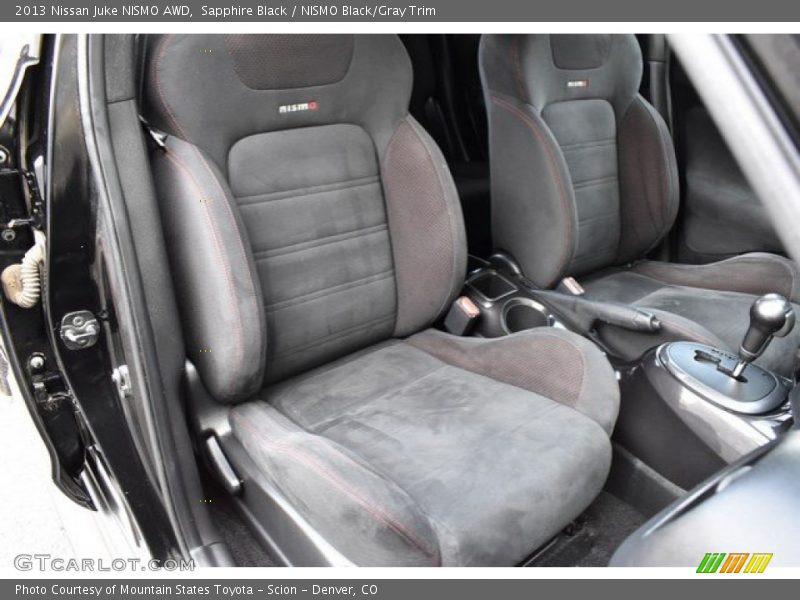 Sapphire Black / NISMO Black/Gray Trim 2013 Nissan Juke NISMO AWD