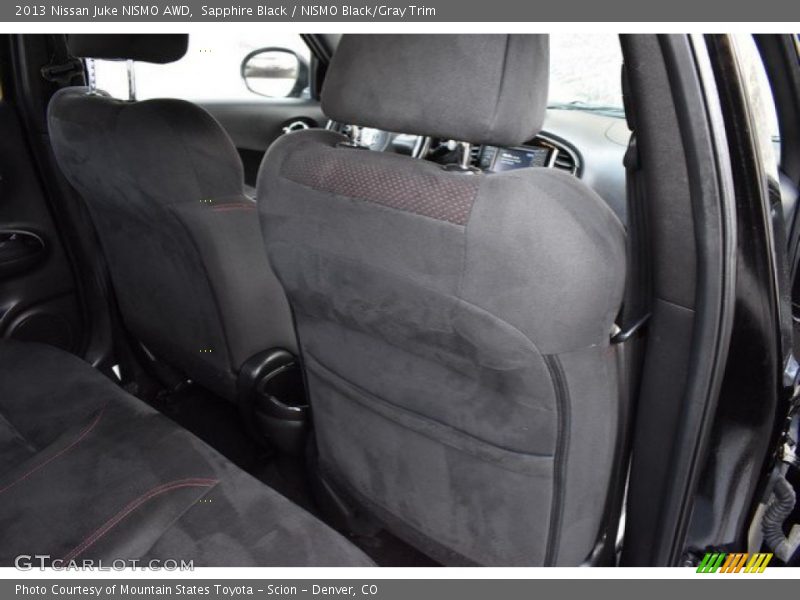 Sapphire Black / NISMO Black/Gray Trim 2013 Nissan Juke NISMO AWD