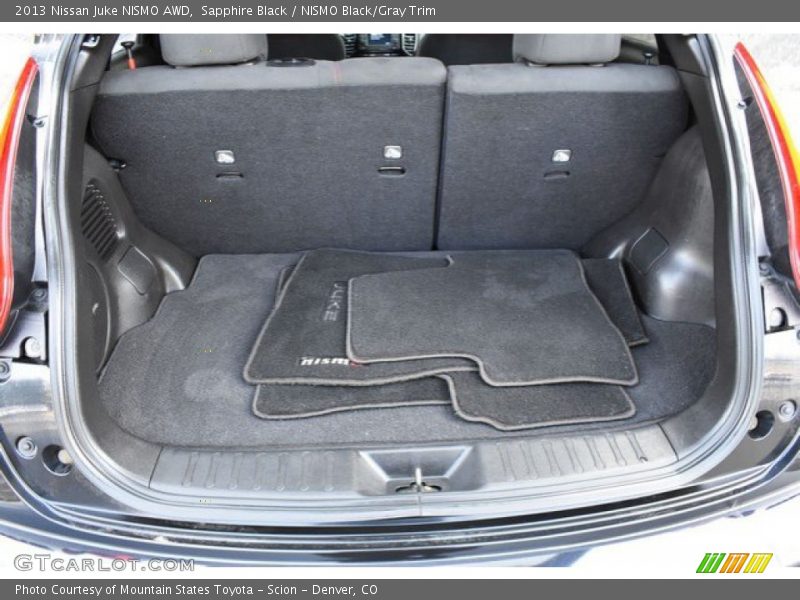 Sapphire Black / NISMO Black/Gray Trim 2013 Nissan Juke NISMO AWD