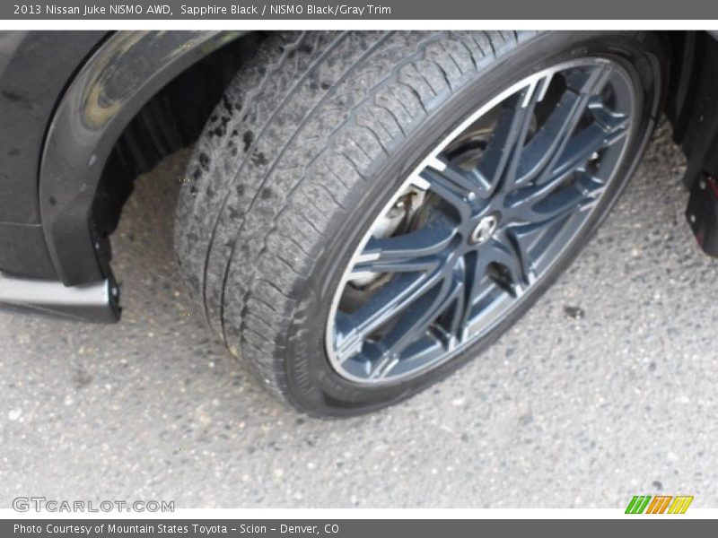 Sapphire Black / NISMO Black/Gray Trim 2013 Nissan Juke NISMO AWD
