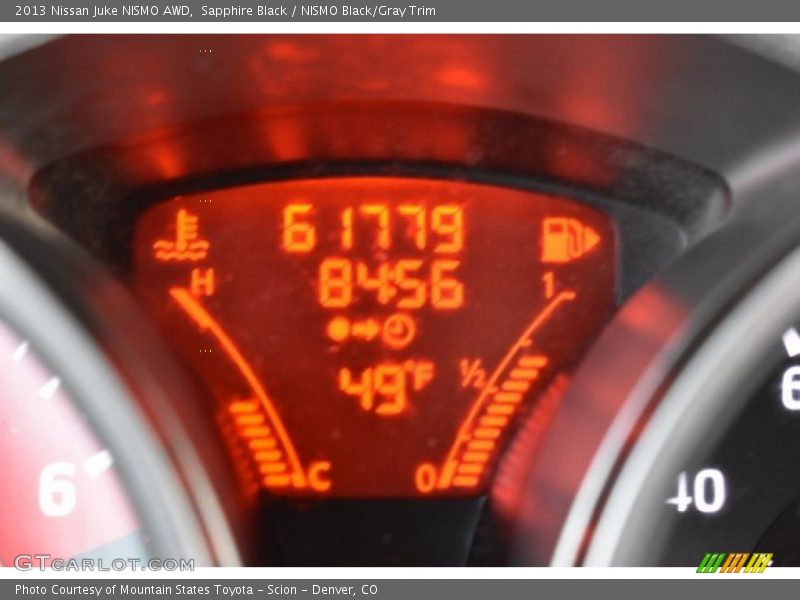 Sapphire Black / NISMO Black/Gray Trim 2013 Nissan Juke NISMO AWD