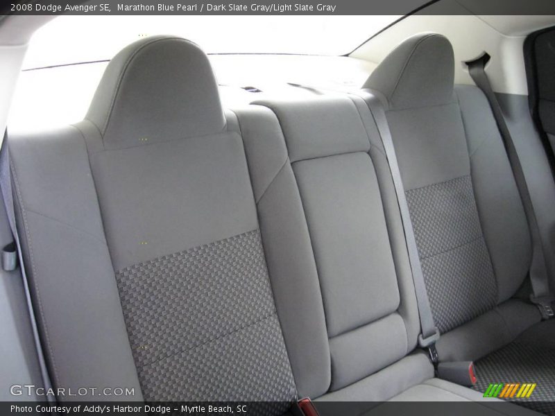 Marathon Blue Pearl / Dark Slate Gray/Light Slate Gray 2008 Dodge Avenger SE