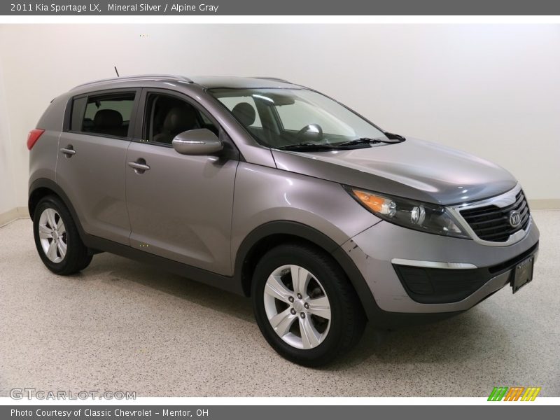 Mineral Silver / Alpine Gray 2011 Kia Sportage LX