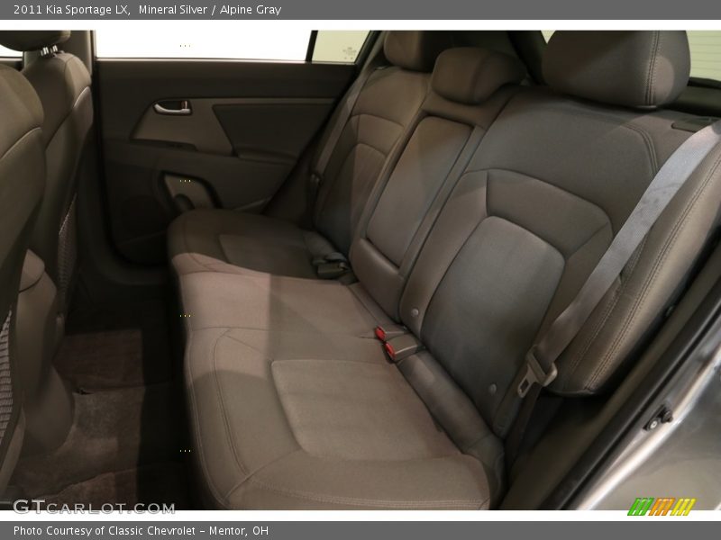 Mineral Silver / Alpine Gray 2011 Kia Sportage LX