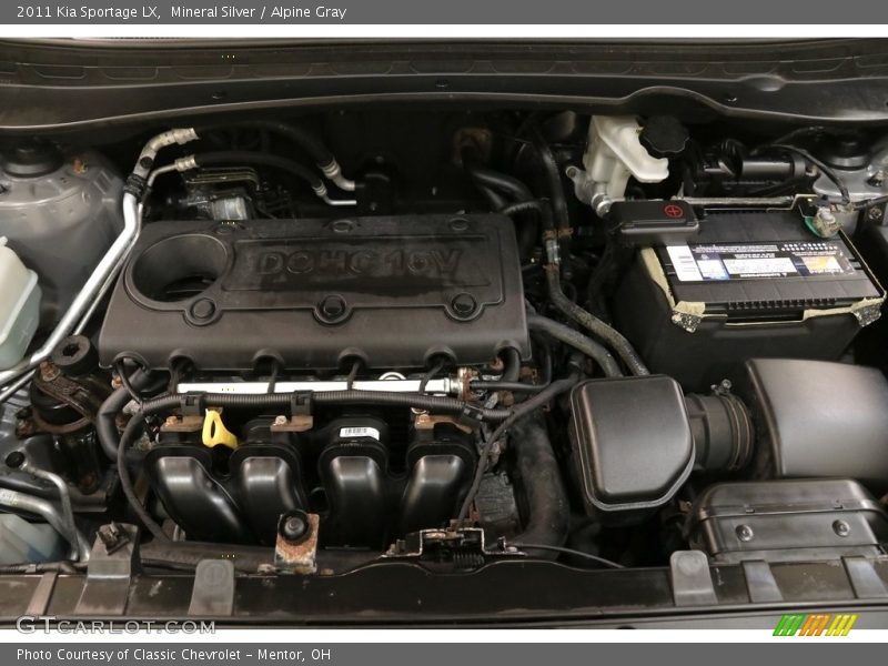 Mineral Silver / Alpine Gray 2011 Kia Sportage LX
