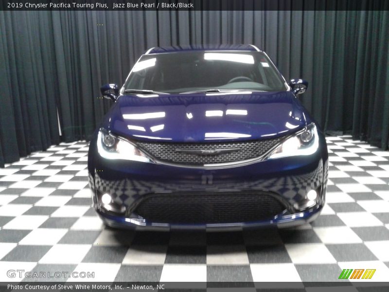 Jazz Blue Pearl / Black/Black 2019 Chrysler Pacifica Touring Plus