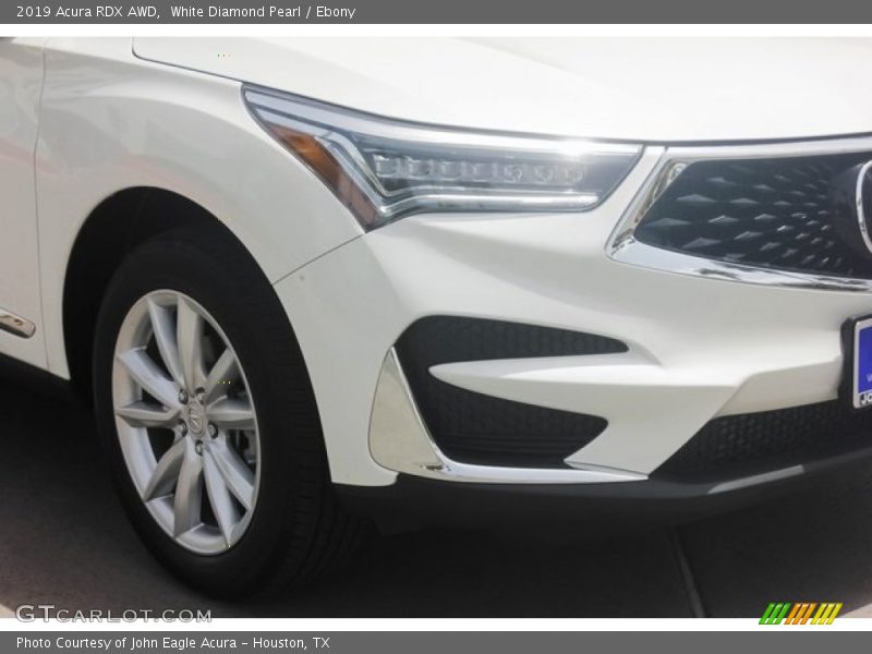 White Diamond Pearl / Ebony 2019 Acura RDX AWD