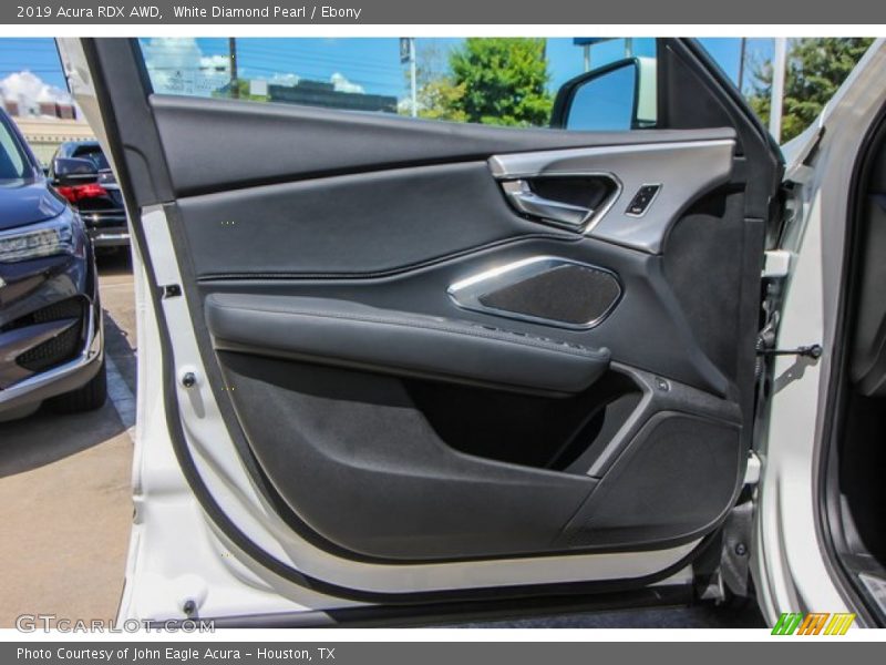 White Diamond Pearl / Ebony 2019 Acura RDX AWD