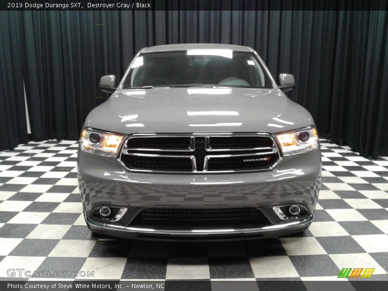 Destroyer Gray / Black 2019 Dodge Durango SXT