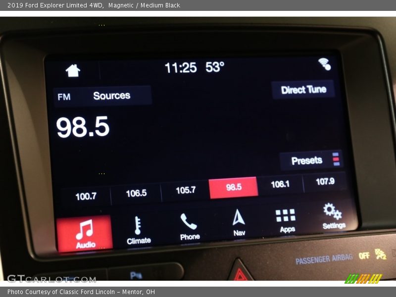 Magnetic / Medium Black 2019 Ford Explorer Limited 4WD