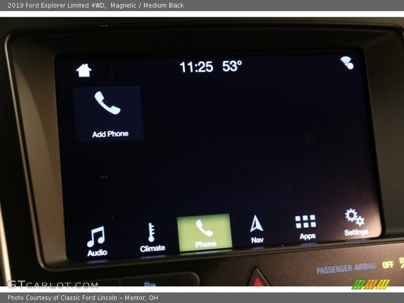 Magnetic / Medium Black 2019 Ford Explorer Limited 4WD