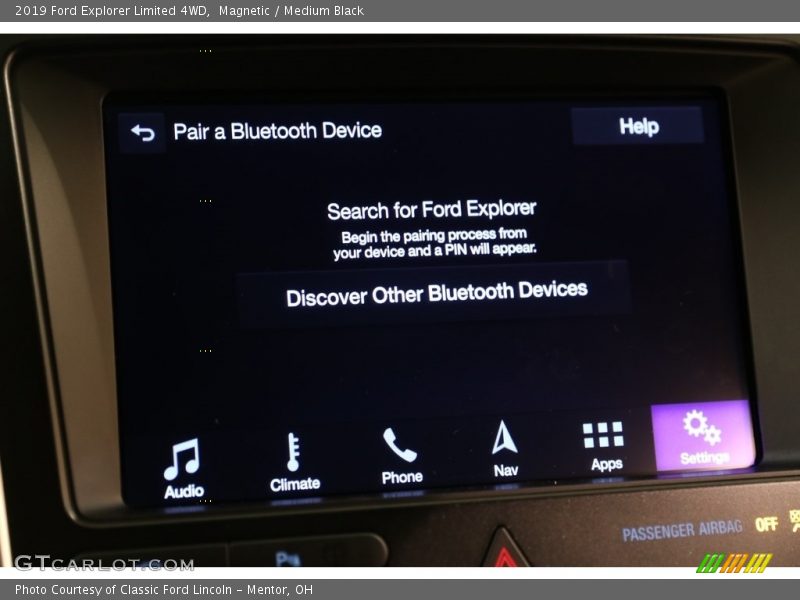 Magnetic / Medium Black 2019 Ford Explorer Limited 4WD