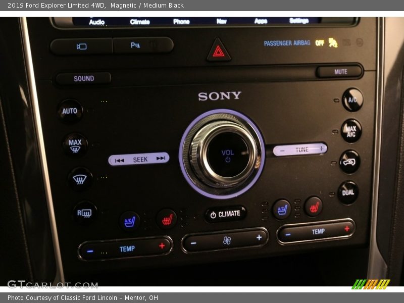 Magnetic / Medium Black 2019 Ford Explorer Limited 4WD