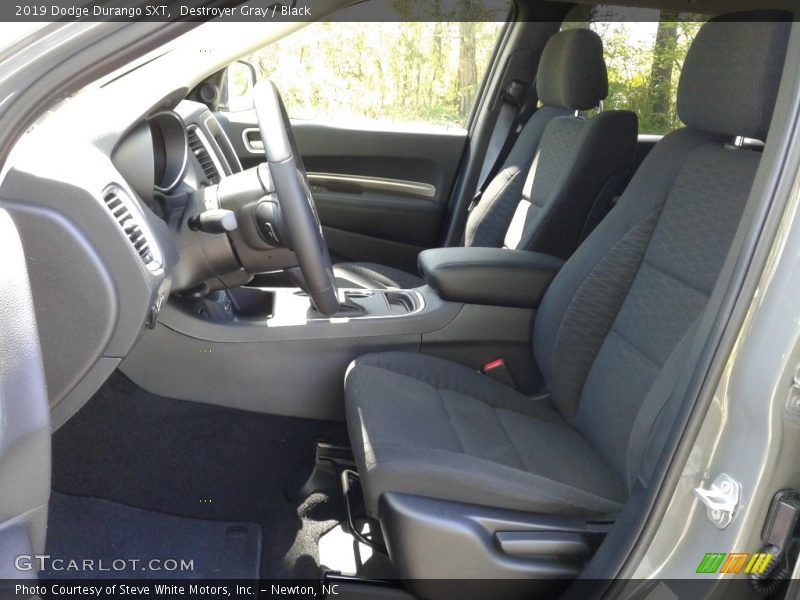 Destroyer Gray / Black 2019 Dodge Durango SXT