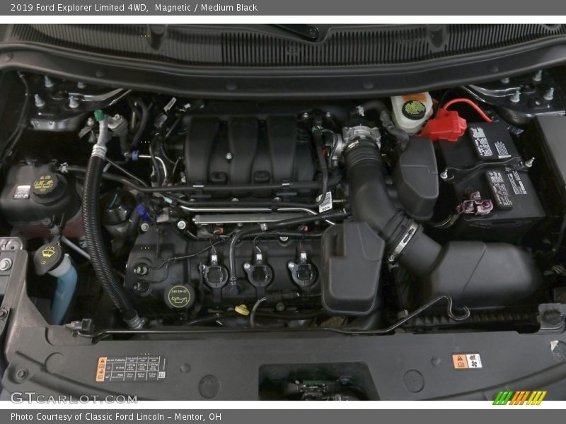 Magnetic / Medium Black 2019 Ford Explorer Limited 4WD