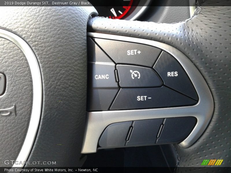 Destroyer Gray / Black 2019 Dodge Durango SXT