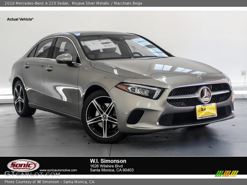 Mojave Silver Metallic / Macchiato Beige 2019 Mercedes-Benz A 220 Sedan