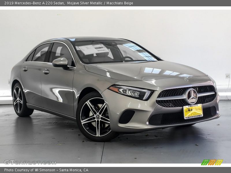 Mojave Silver Metallic / Macchiato Beige 2019 Mercedes-Benz A 220 Sedan