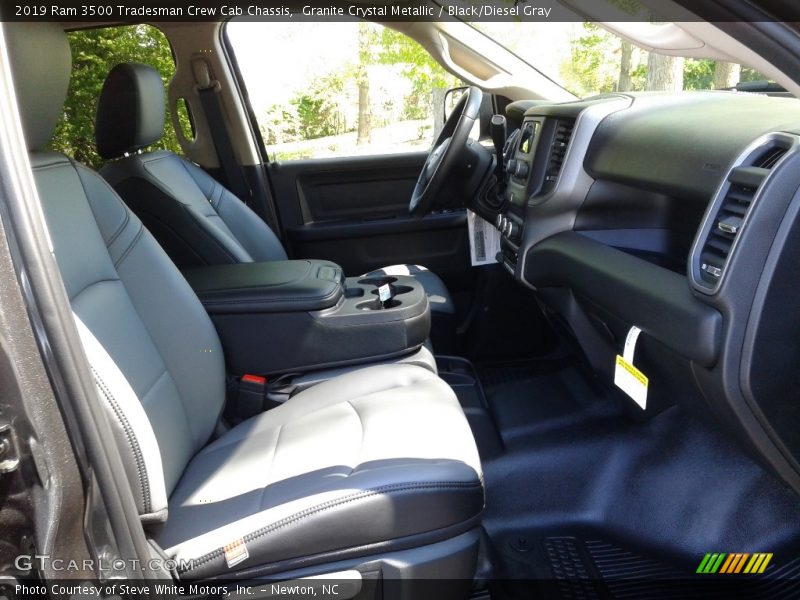 Granite Crystal Metallic / Black/Diesel Gray 2019 Ram 3500 Tradesman Crew Cab Chassis