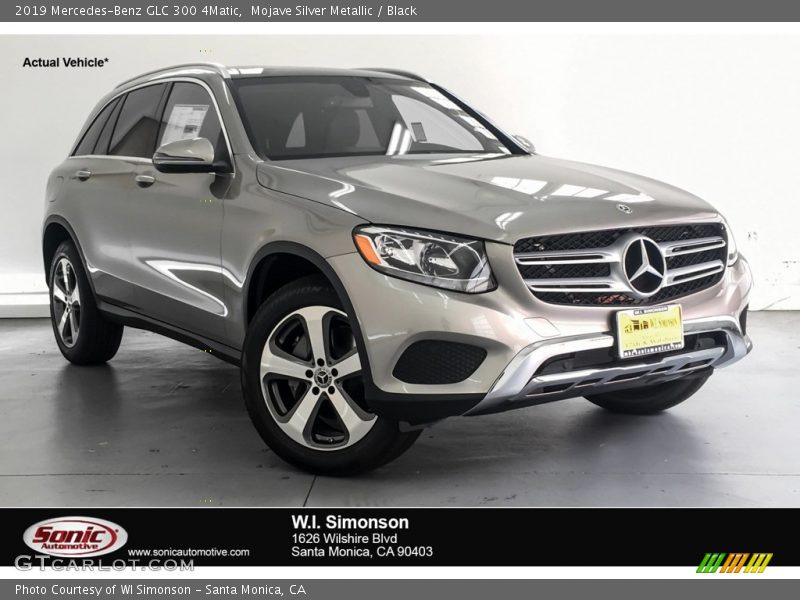 Mojave Silver Metallic / Black 2019 Mercedes-Benz GLC 300 4Matic
