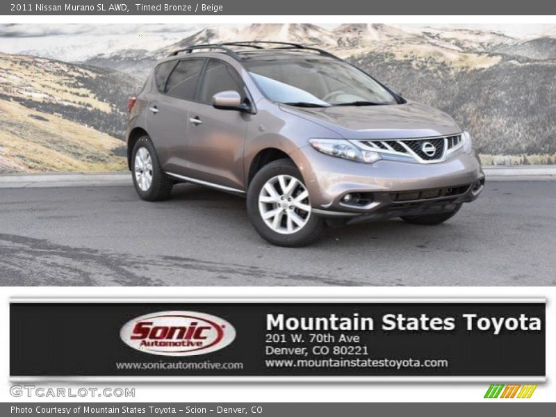Tinted Bronze / Beige 2011 Nissan Murano SL AWD