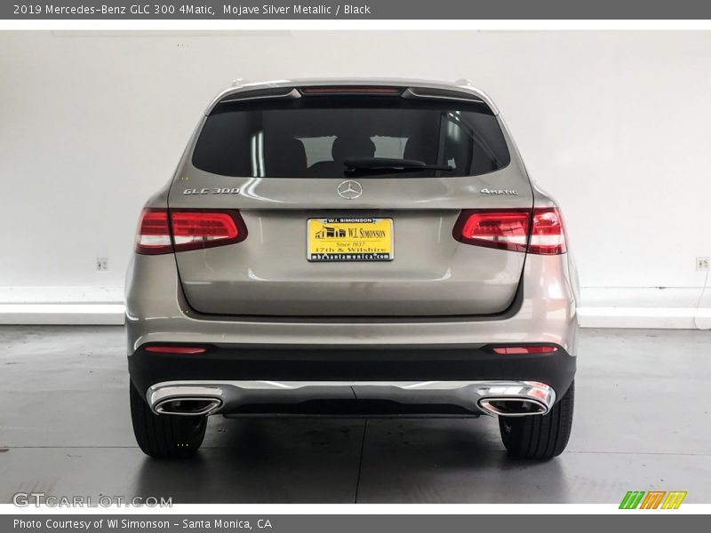 Mojave Silver Metallic / Black 2019 Mercedes-Benz GLC 300 4Matic