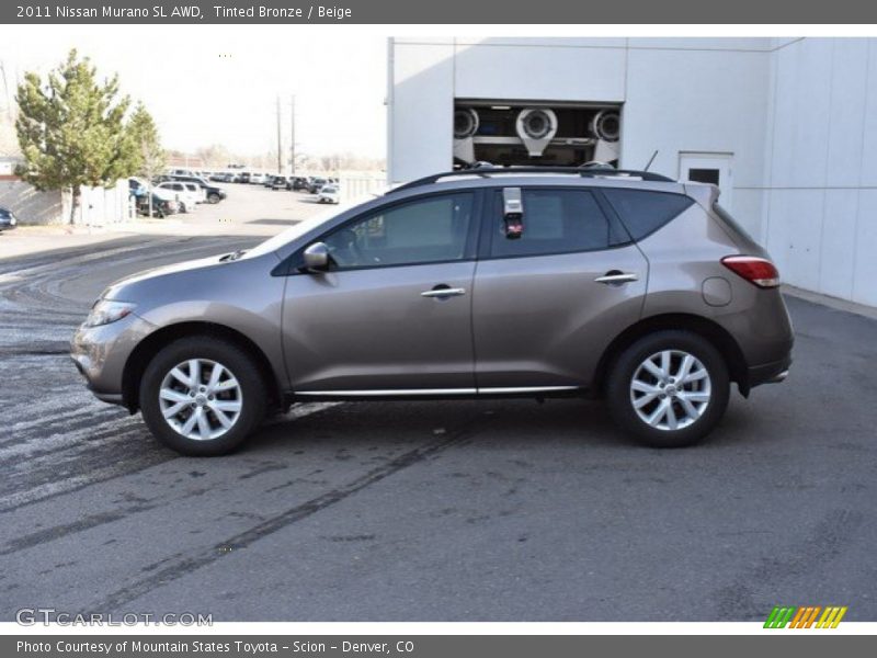 Tinted Bronze / Beige 2011 Nissan Murano SL AWD