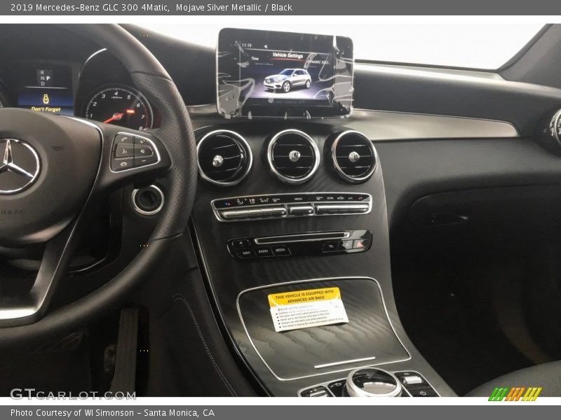 Mojave Silver Metallic / Black 2019 Mercedes-Benz GLC 300 4Matic