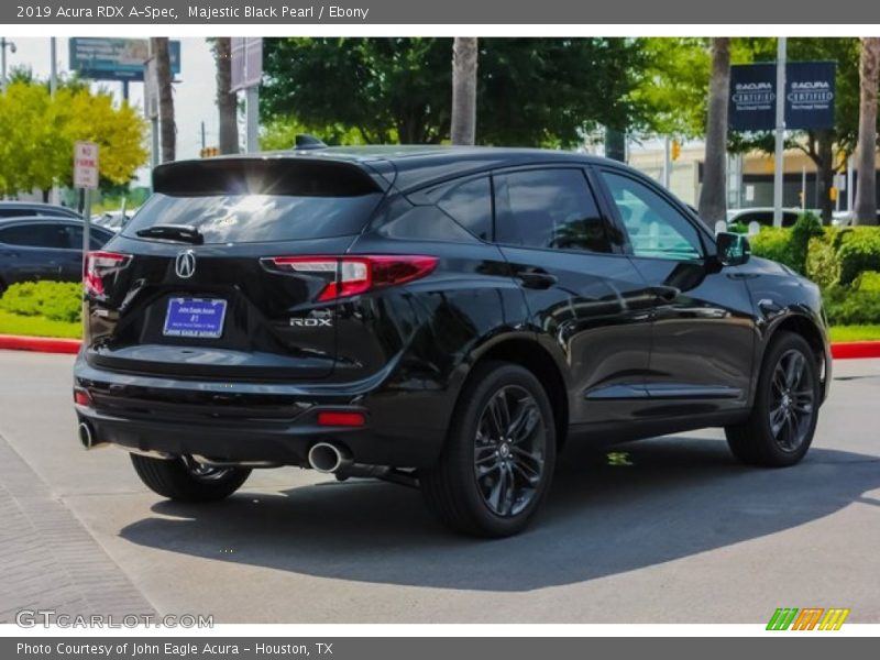 Majestic Black Pearl / Ebony 2019 Acura RDX A-Spec