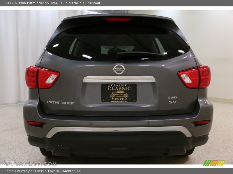 Gun Metallic / Charcoal 2019 Nissan Pathfinder SV 4x4