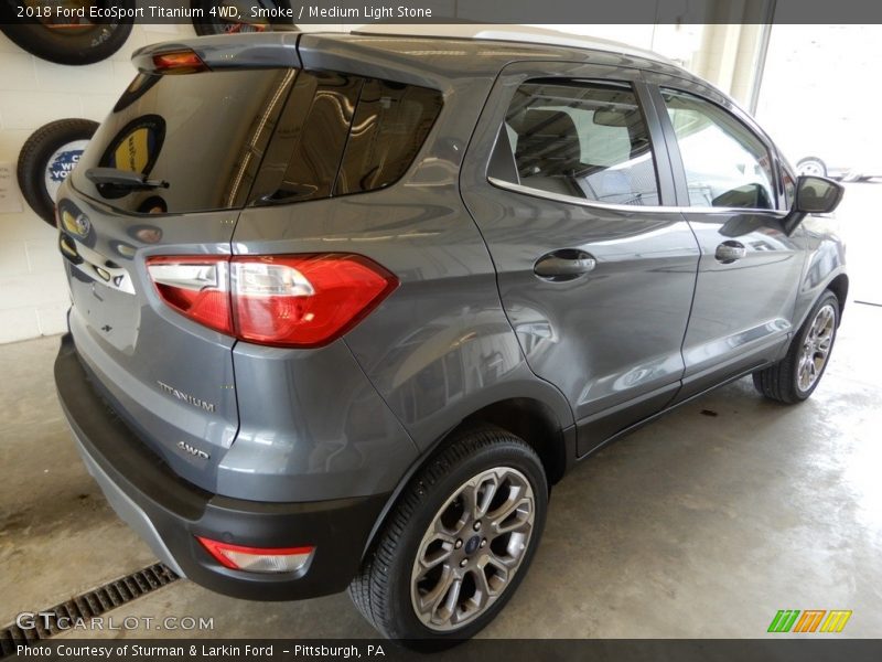 Smoke / Medium Light Stone 2018 Ford EcoSport Titanium 4WD