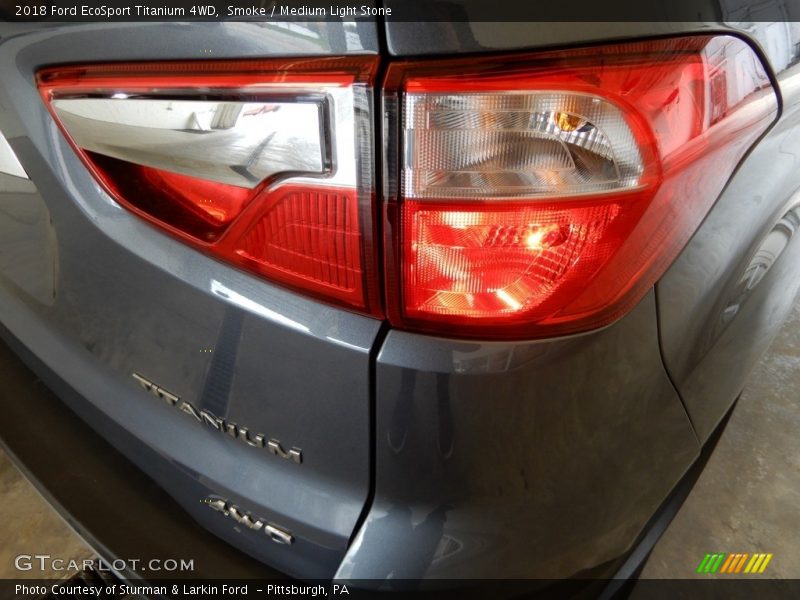 Smoke / Medium Light Stone 2018 Ford EcoSport Titanium 4WD