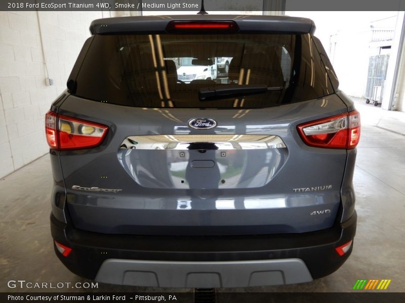 Smoke / Medium Light Stone 2018 Ford EcoSport Titanium 4WD