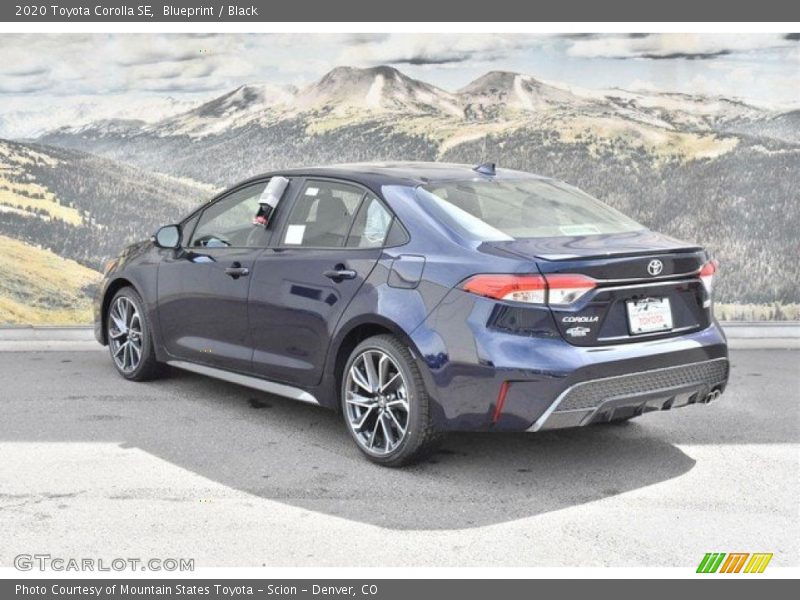 Blueprint / Black 2020 Toyota Corolla SE