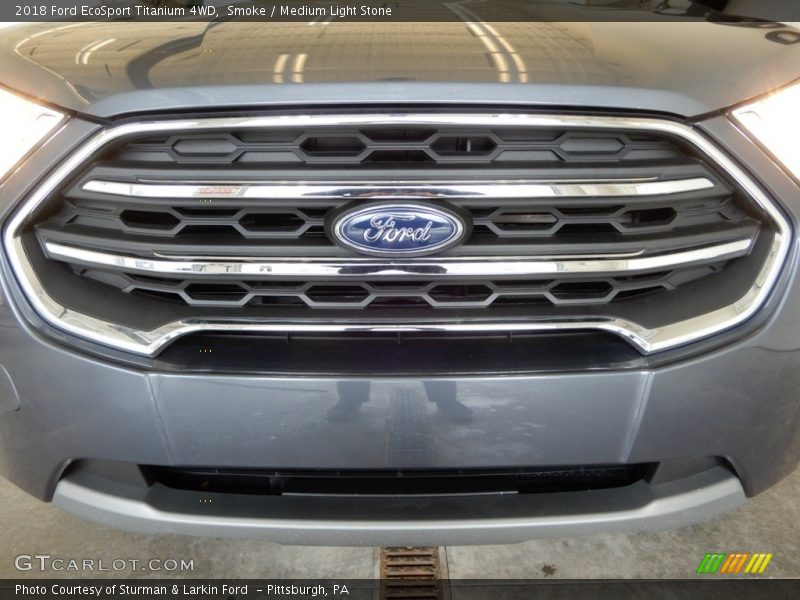 Smoke / Medium Light Stone 2018 Ford EcoSport Titanium 4WD