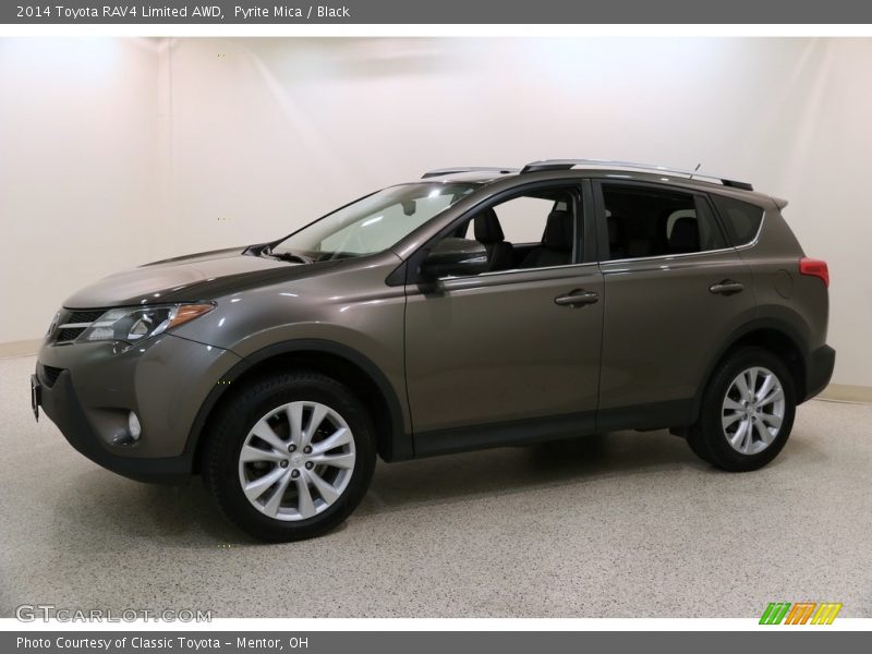 Pyrite Mica / Black 2014 Toyota RAV4 Limited AWD