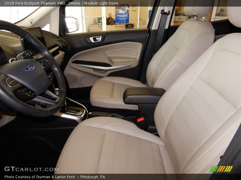 Smoke / Medium Light Stone 2018 Ford EcoSport Titanium 4WD