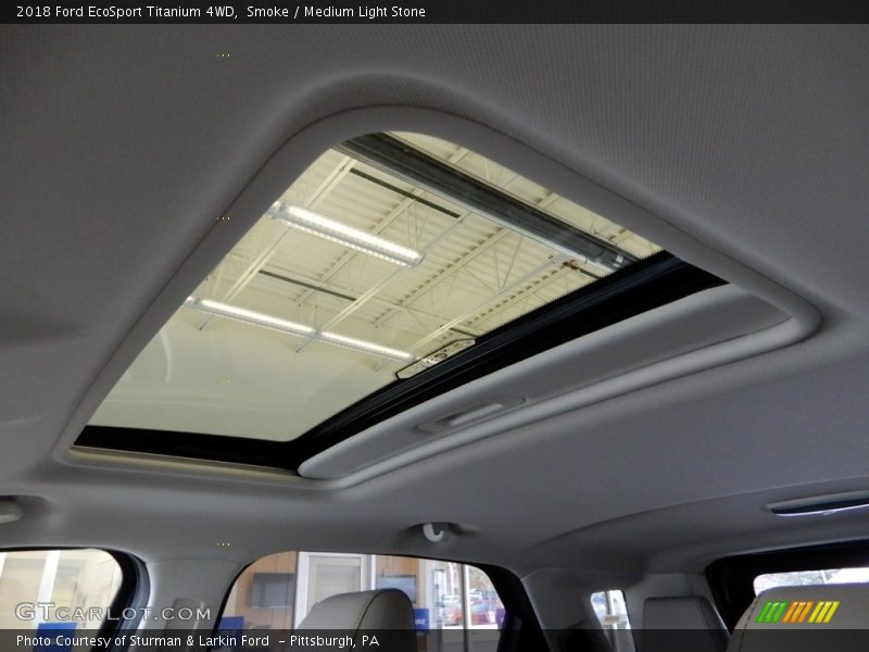 Smoke / Medium Light Stone 2018 Ford EcoSport Titanium 4WD